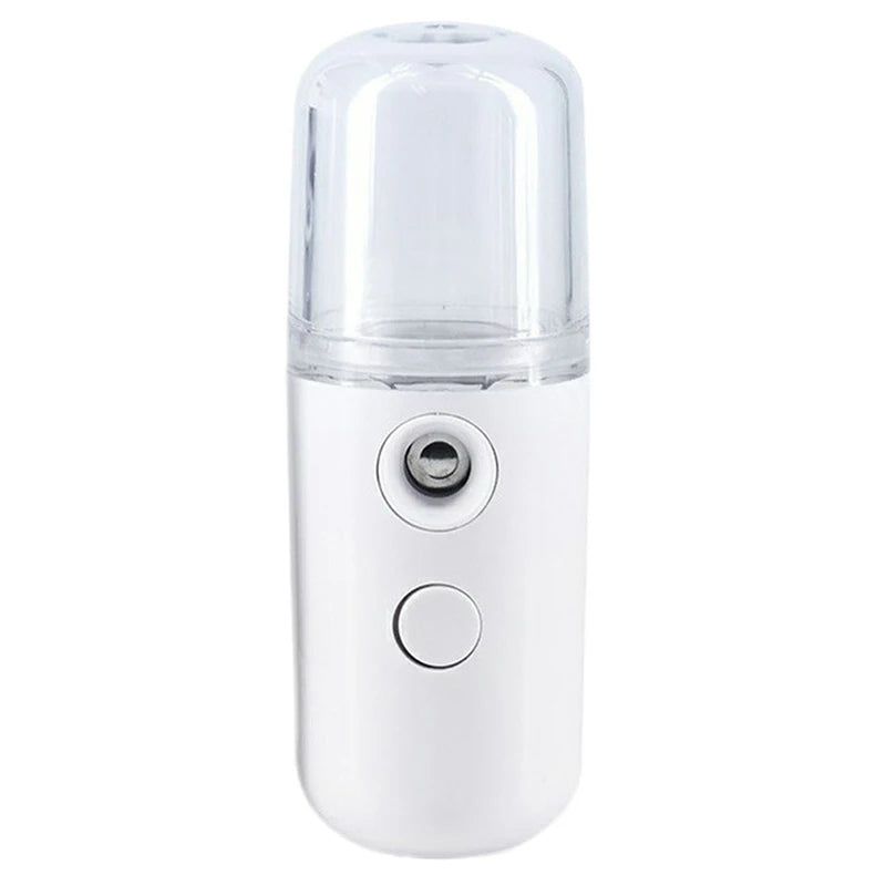 Nano Mister 30 ml Mini humidificador facial pulverizador facial portátil USB recargable práctica máquina de cuidado de la piel para hidratación facial