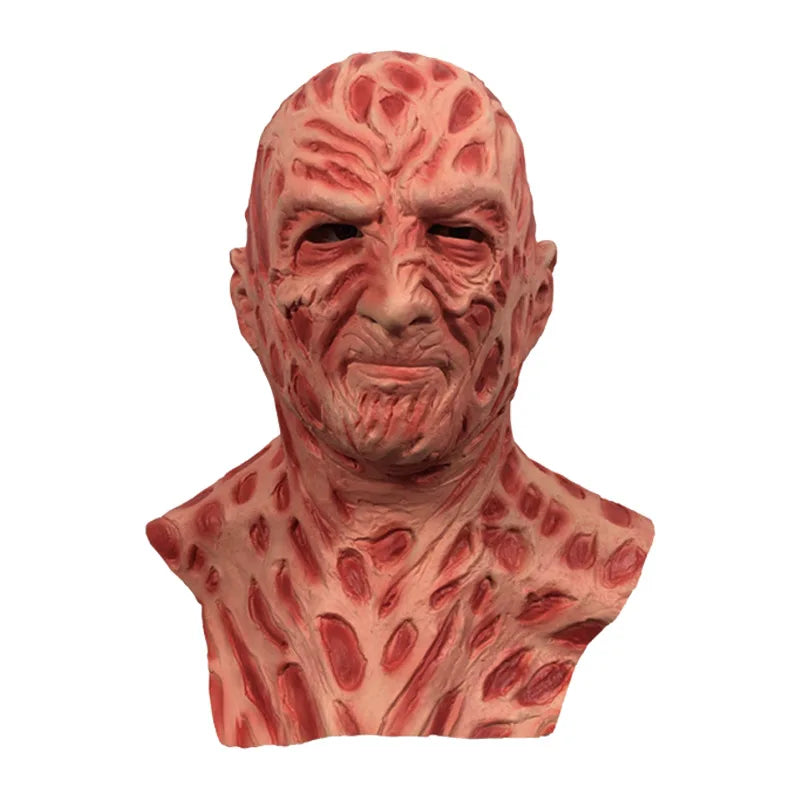 Killers Jason Mask Movie Freddy Krueger Terror Latex Mask Helmet For Adult Men Halloween Carnival Masquerade Party Mask Props