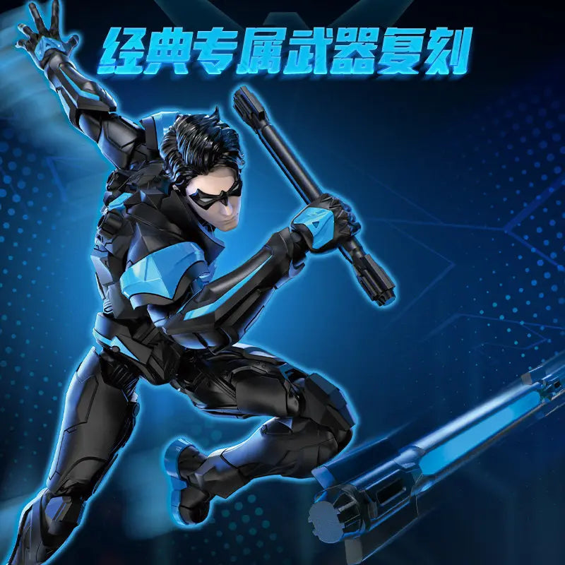 En Stock, Nuevos Productos, Figuras de Acción Blokees, Héroes de DC, Transcendencia, Batman, Superman del Futuro, Nightwing, Figuras de Modelo Ensambladas