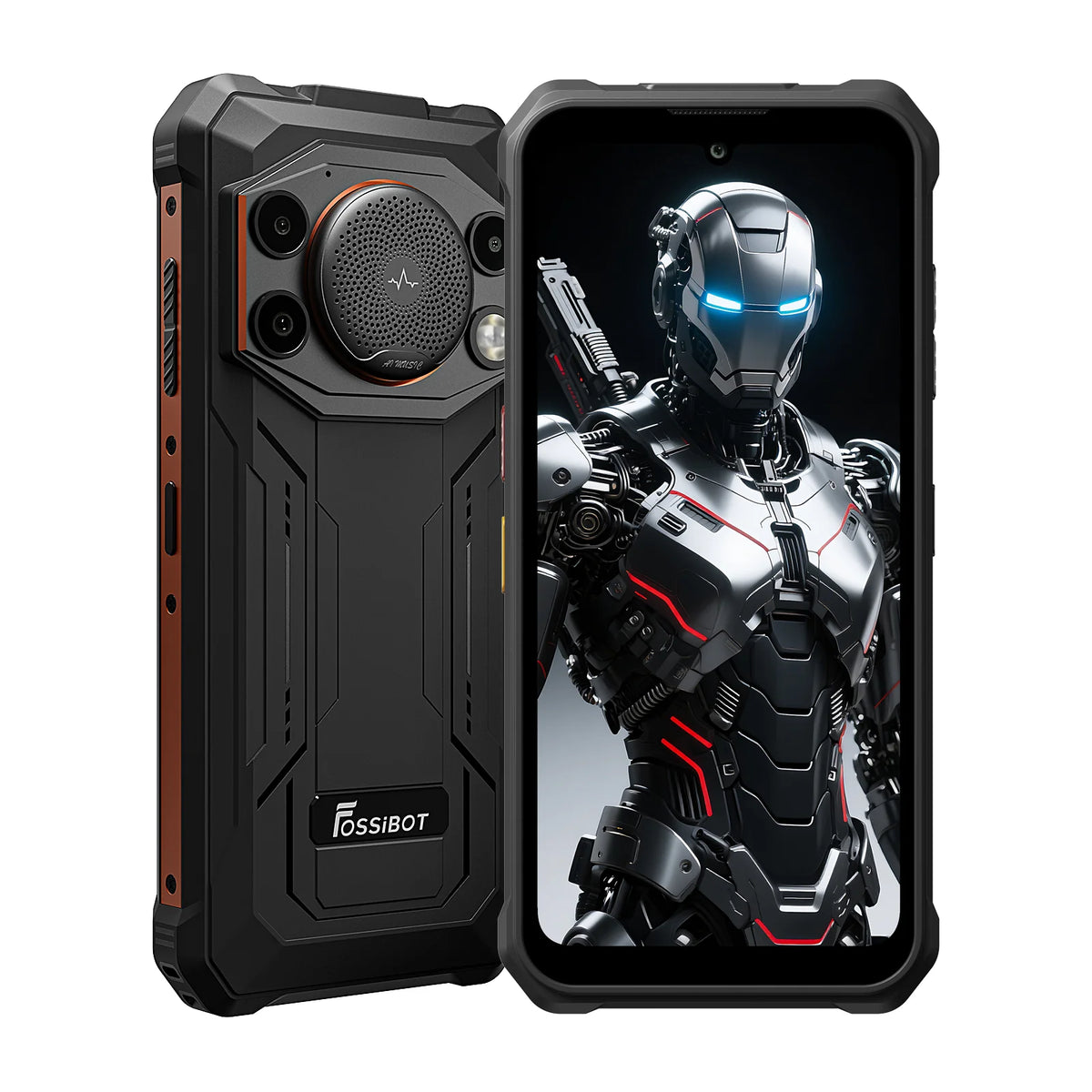 NUEVO Teléfono Robusto Fossibot F110 Pro 5G 2025 Dimensity 6300 5G 8GB+128GB Cámara 50MP+8MP Pantalla de 6.75 pulgadas Batería de 10000mAh Android