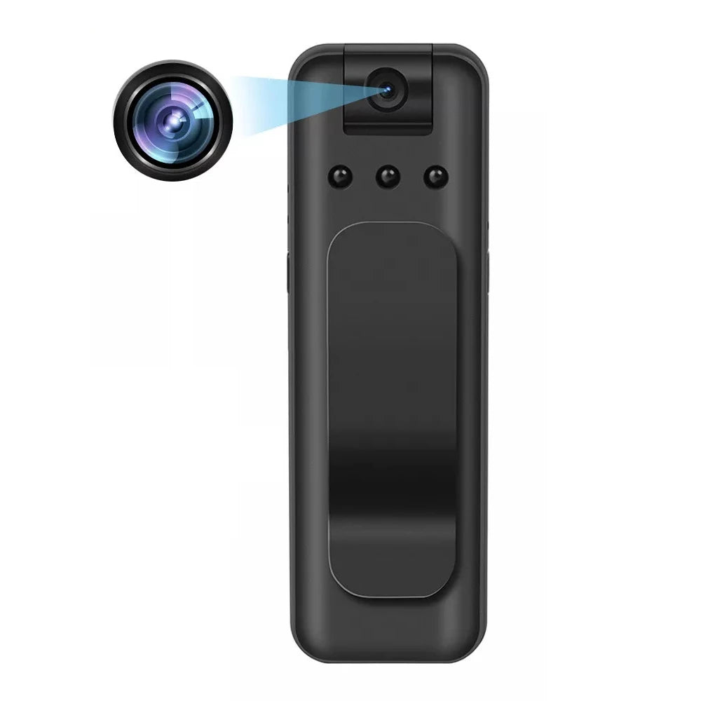 Mini cámara HD 1080P, grabadora de vídeo Digital portátil, cámara de cuerpo pequeño de policía desgastada, videocámaras DV deportivas de visión nocturna infrarroja