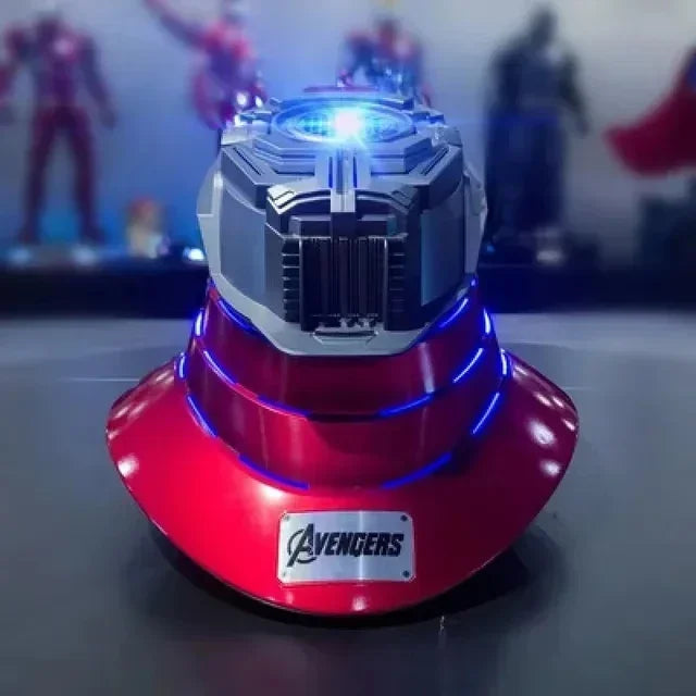 Casco de Iron Man Mk5 Automático 1:1 con Control por Voz, Avengers Mk5 Mk50 Mk17, Cosplay con Luz LED, Cierre Electrónico