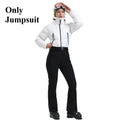 Nuevo estilo de moda, ropa de esquí para mujer, chaquetas para deportes al aire libre, ajustada, ropa de esquí de ocio de una pieza, conjuntos de trajes exquisitos clásicos