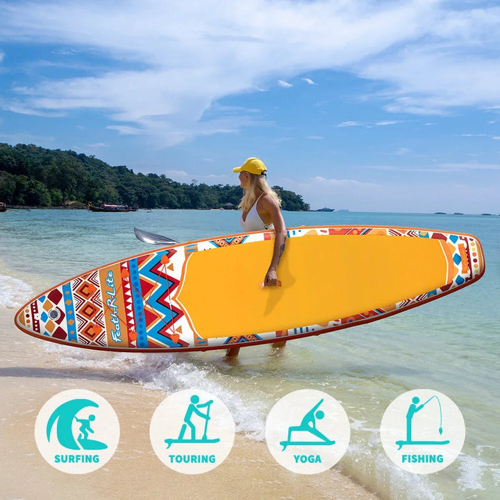 Tabla de Paddle Surf Inflable, Tabla de Surf SUP, 320-385CM, Antideslizante, para Deportes Acuáticos