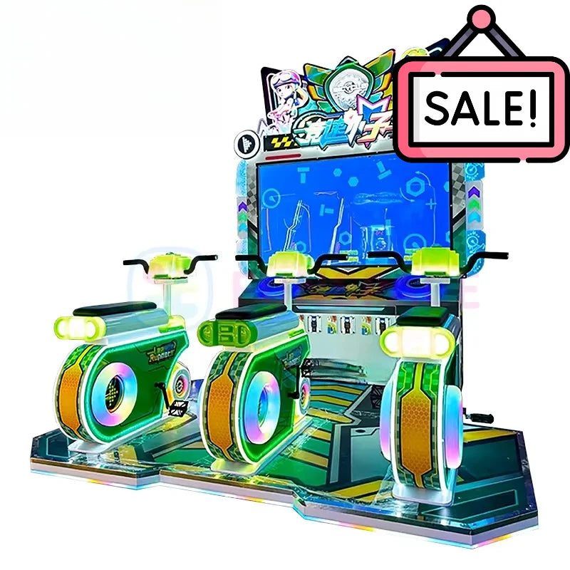 Máquina de Juego de Carreras Simulador de Conducción Arcade Operada con Monedas para Interiores, Precio Mayorista de Fábrica, Personalizable para Centros de Juego