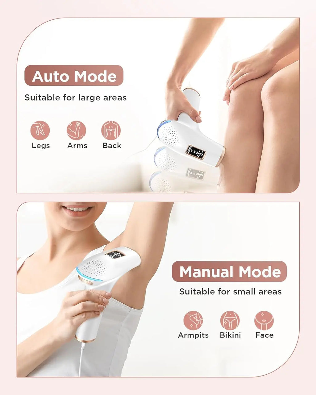 999900   Flashes-depiladora IPL segura, permanente, indolora, cara, cuerpo, brazos, pierna, tratamiento de cuerpo entero para hombres y mujeres, uso doméstico