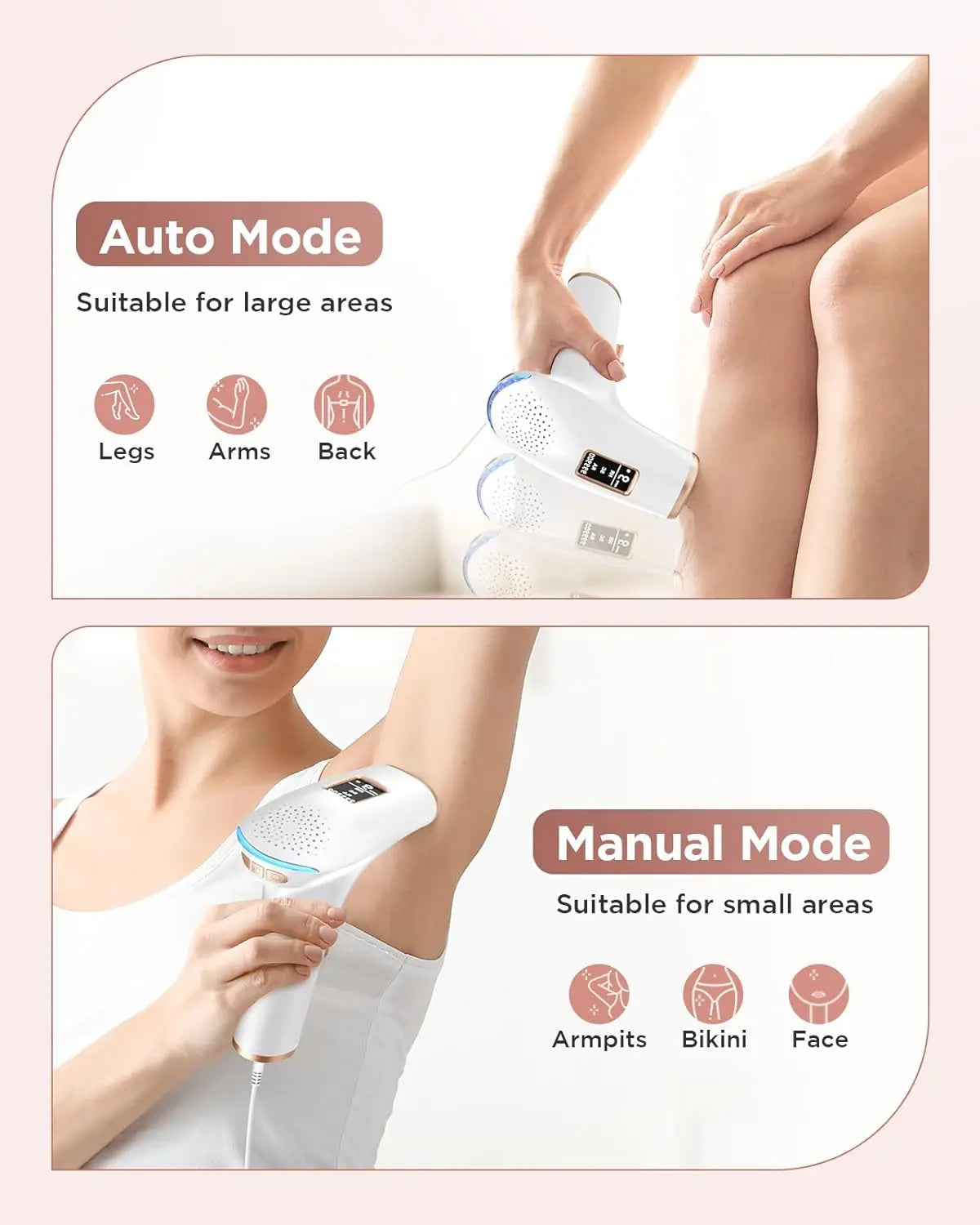 999900   Flashes-depiladora IPL segura, permanente, indolora, cara, cuerpo, brazos, pierna, tratamiento de cuerpo entero para hombres y mujeres, uso doméstico
