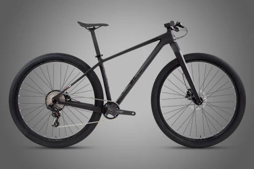 Horquilla rígida de fibra de carbono para bicicleta TWITTER, eje pasante BOOST, freno de disco, 148 mm, MTB 12S/13S/24S, bicicleta de montaña de fibra de carbono de 27.5/29er