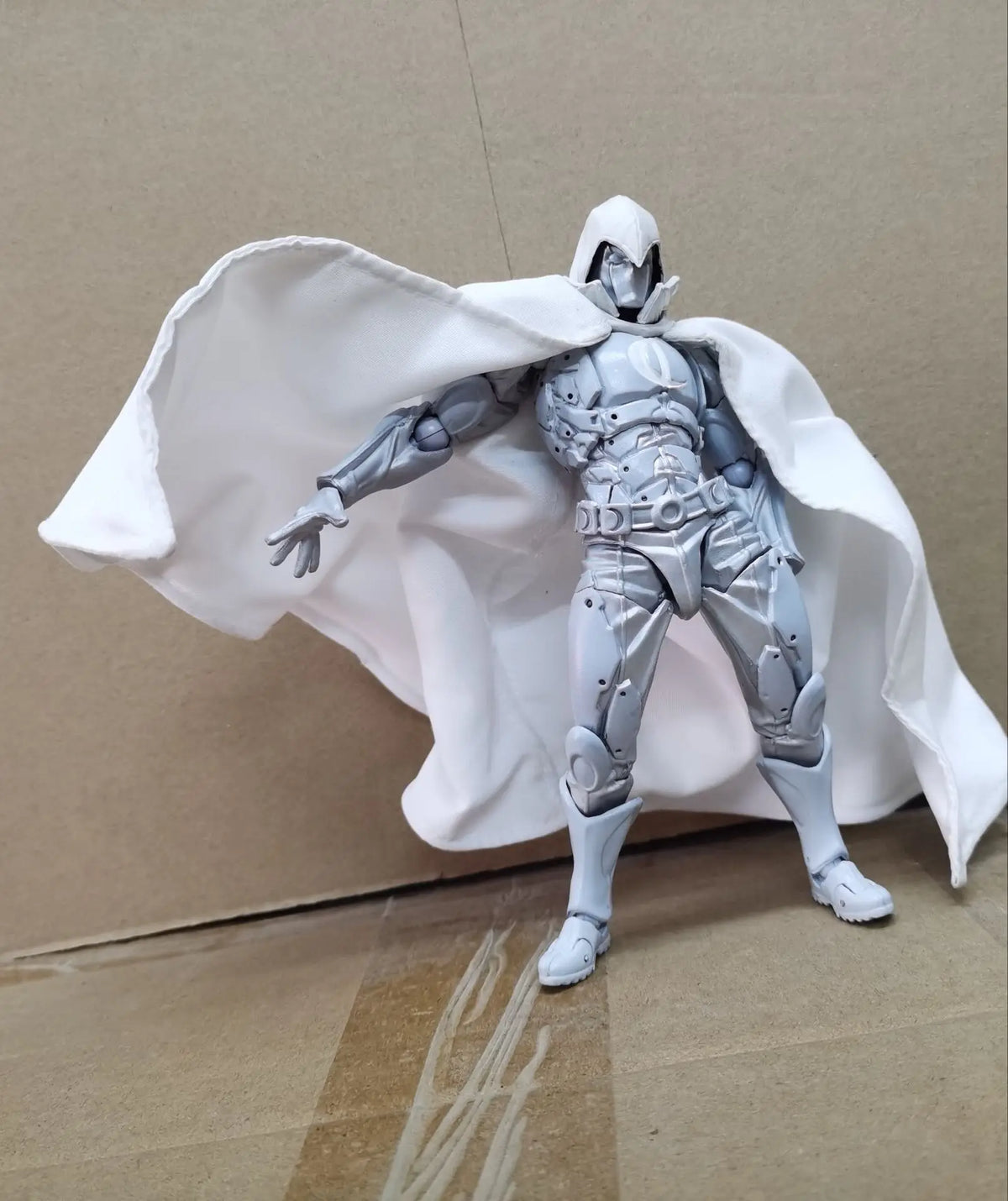 Nueva tecnología de rueda de caballero Killer Moonlight, conjunto de caja colgante de modelo móvil con articulación de soldado de invierno, regalo de decoración de escritorio hecho a mano