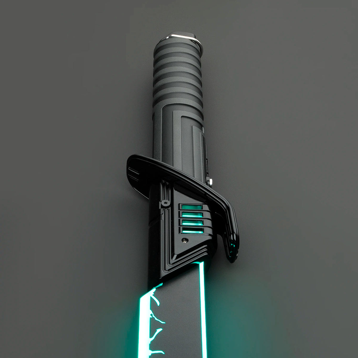 DamienSaber Dark Saber Xeno3.0 Pixel Sensitive Smooth Swing Lightsaber Heavy Dueling Metal Handle with 34 Sound Fonts Bluetooth