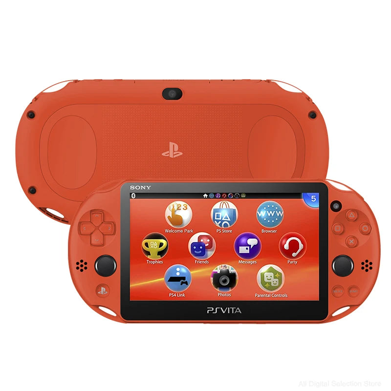 Consola Original Sony PSVita 2000 PS Vita 2000 Slim con Juegos Gratis de la Tienda PKGJ, Tarjeta de Memoria de 64GB/128GB PSV2000