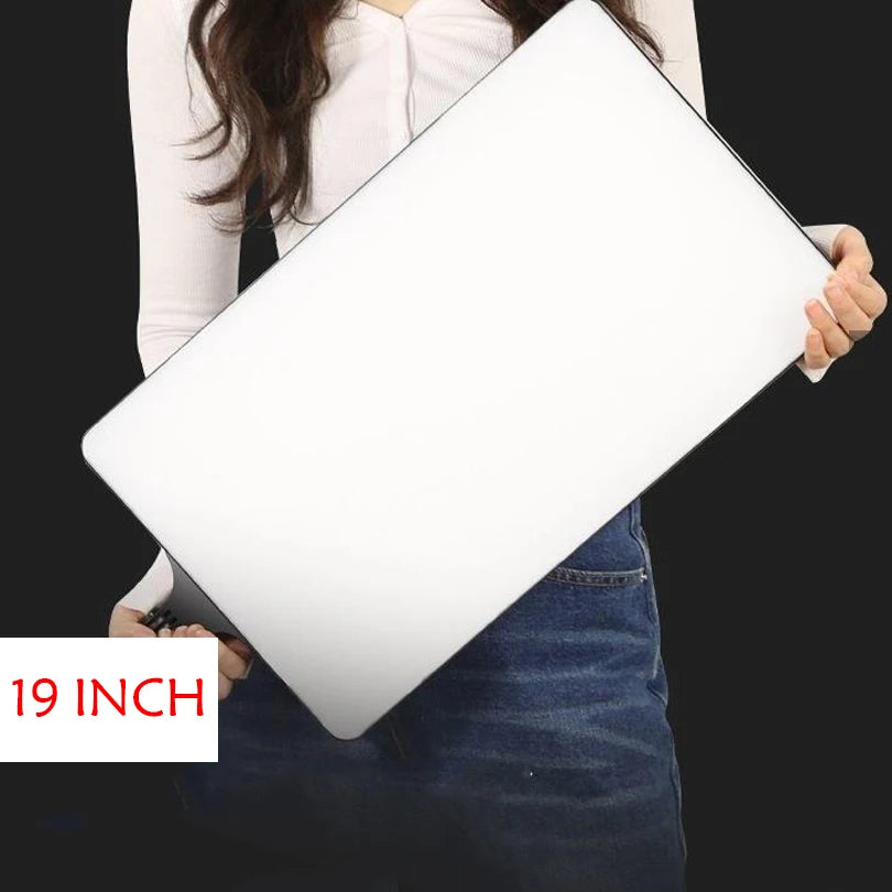 Lámpara de relleno de gran tamaño para estudio fotográfico, Panel de Video LED, iluminación de fotografía con soporte de trípode, brazo largo, enchufe de la UE para transmisión en vivo