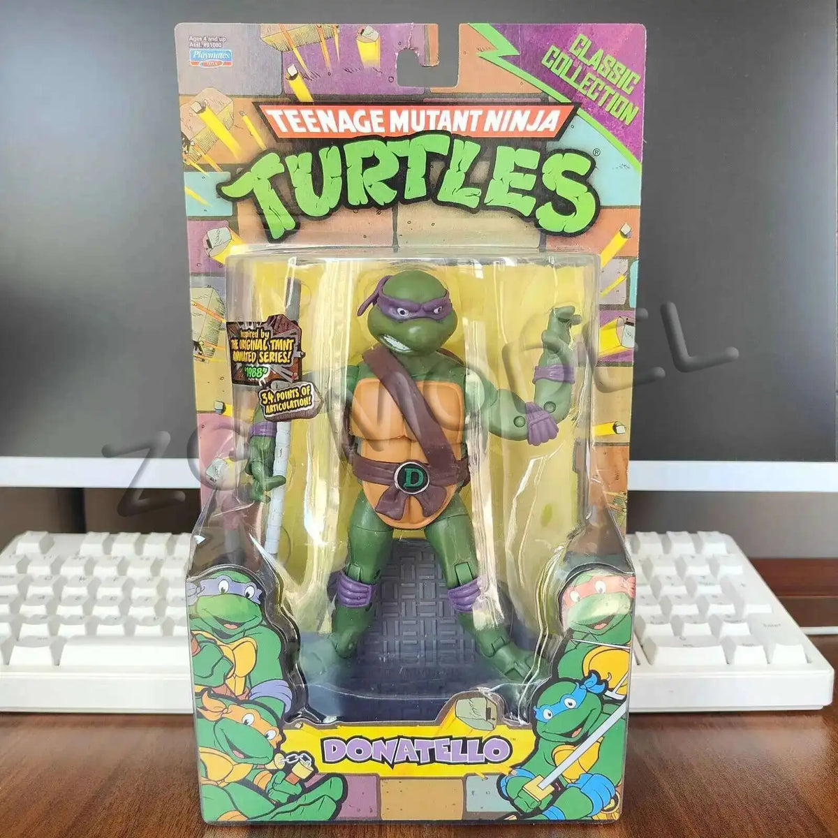 Figuras de acción de las Tortugas Ninja adolescentes mutantes anime, muñecos articulados, adornos coleccionables, modelo de juguete, regalos