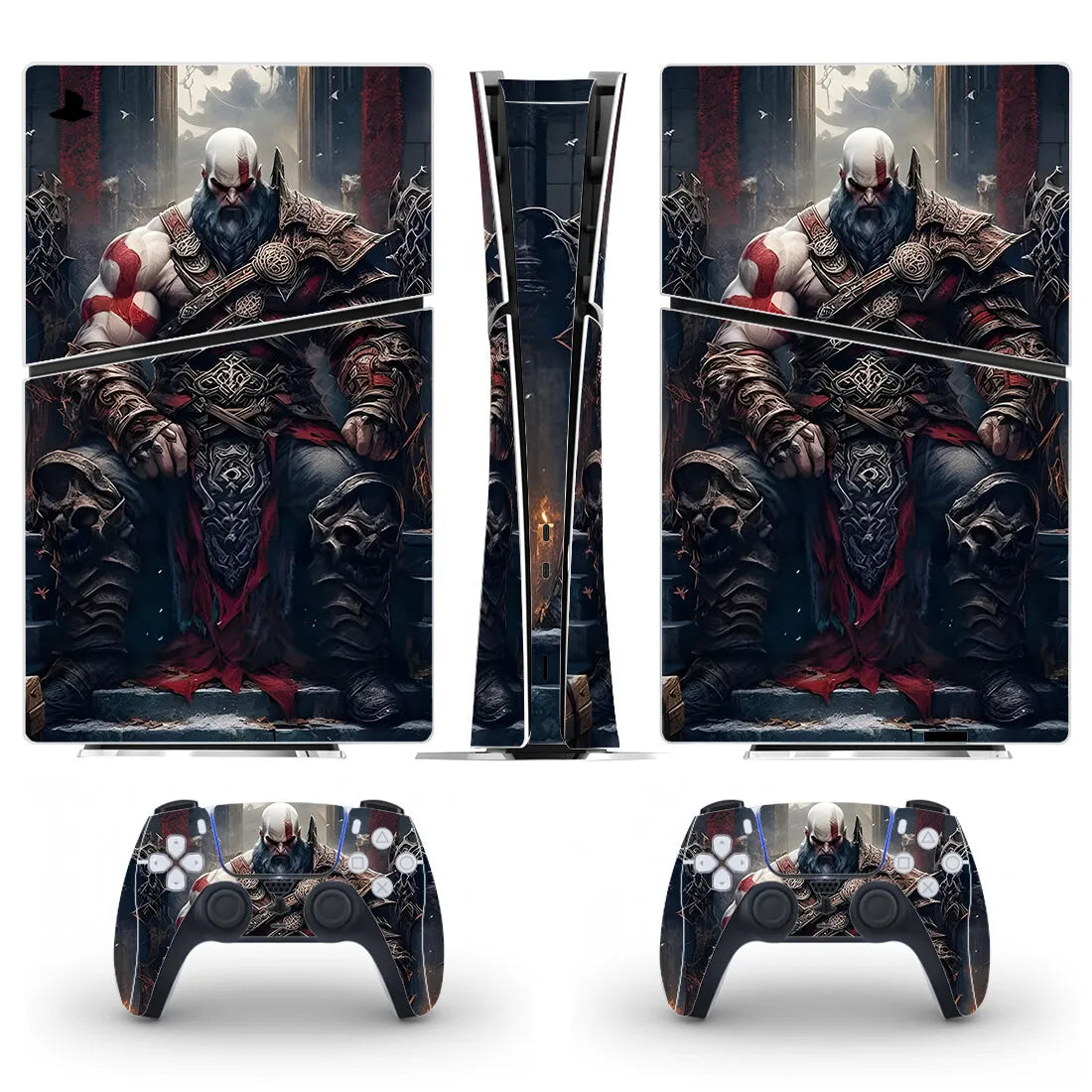 New Game PS5 Slim Digital Skin Sticker Decal Cover for Console and 2 Controllers PS5 Slim Sticker Vinyl
