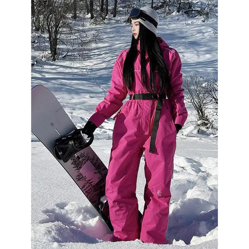 Mono de esquí y snowboard impermeable y cortavientos para hombre y mujer, ropa deportiva transpirable y térmica para actividades al aire libre, mono de esquí.