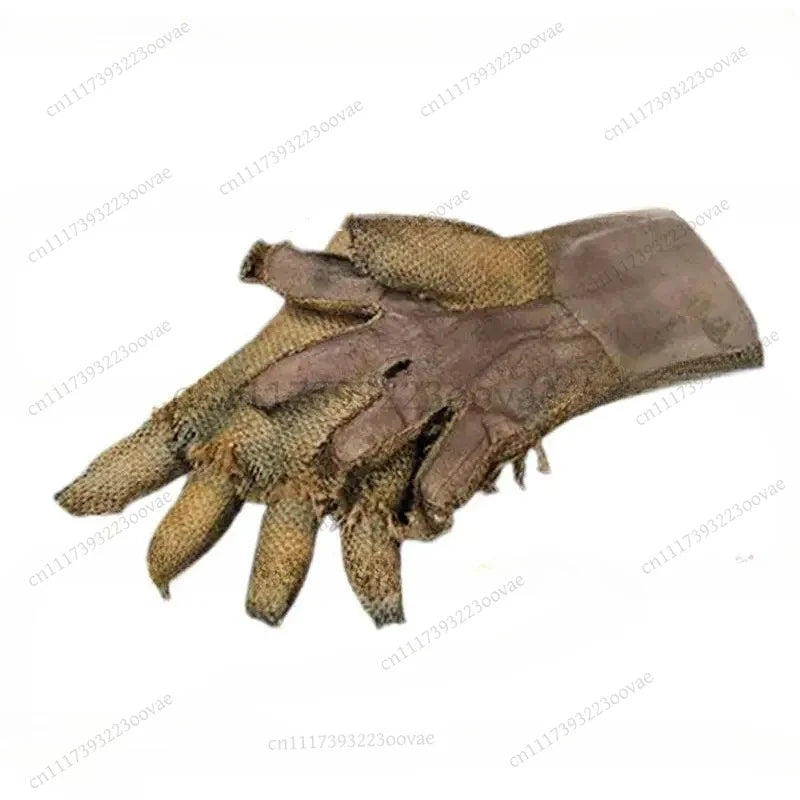 Máscara de espantapájaros de terror para Halloween, accesorios de Halloween aterradores, máscara de látex de cabeza completa, conjunto de disfraz para fiesta de cosplay