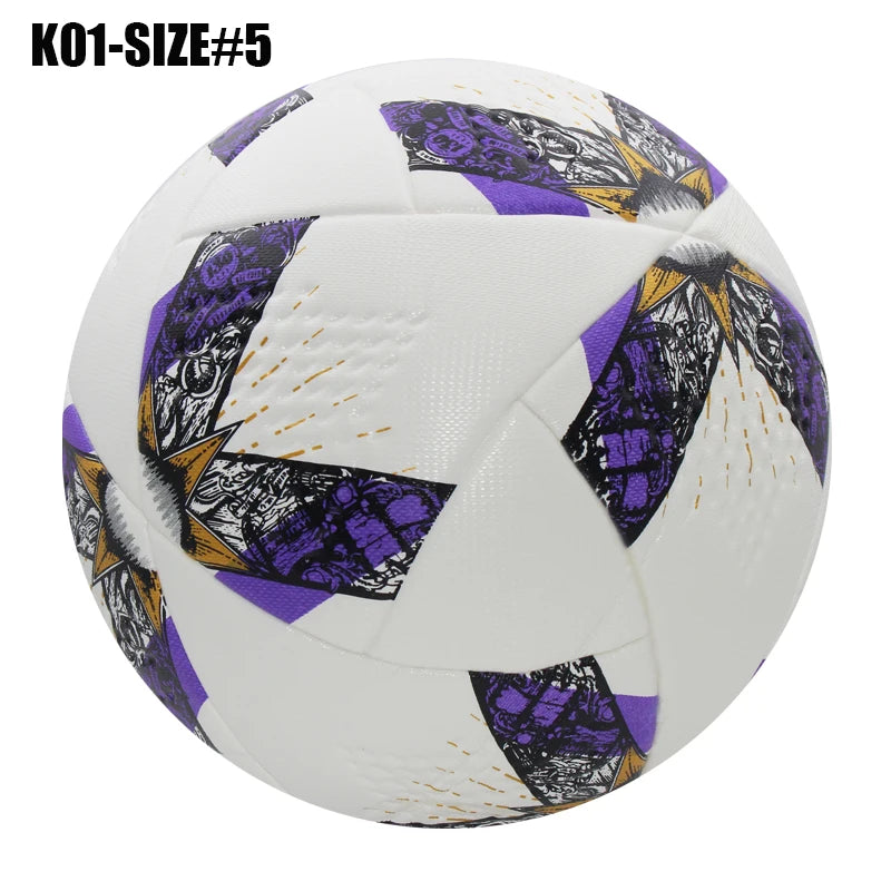 Balones de Fútbol 2026, Tamaño Profesional 5, Material PU, Alta Calidad, Sin Costuras, para Partidos, Entrenamiento, Fútbol al Aire Libre