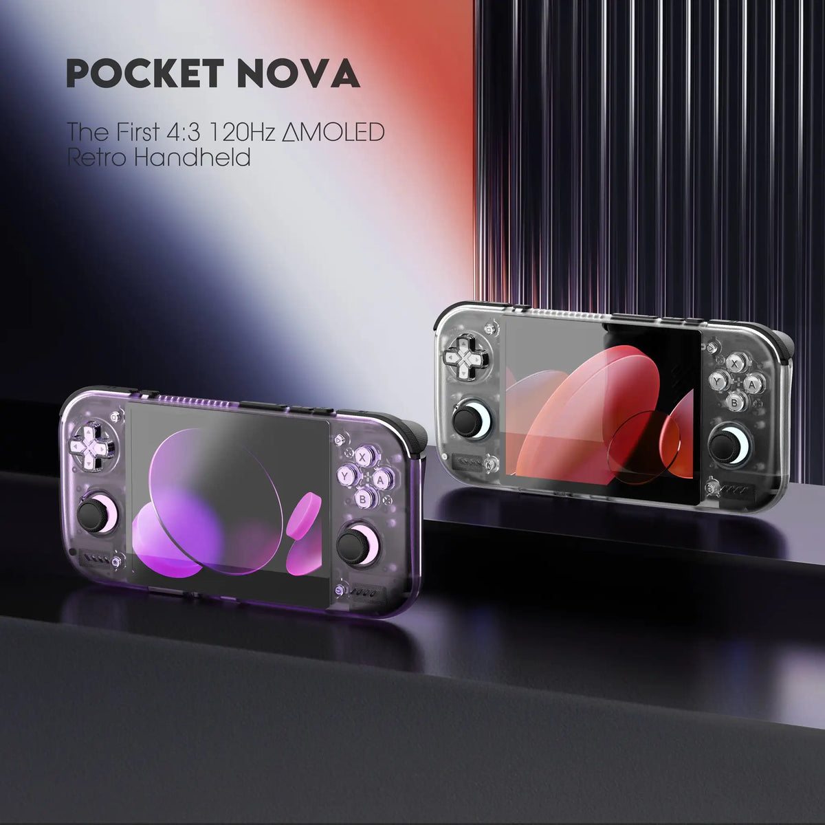 Consola de videojuegos portátil Retroid Pocket Nova, con pantalla de 4,5 pulgadas, alto rendimiento, sistema operativo Android 13, disponible en preventa, con Wi-Fi 7, Bluetooth 5.3 y batería de 5000 mAh.