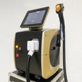 Láser de diodo de 808 nm, máquina de depilación láser de diodo con 6 longitudes de onda, sistema de enfriamiento por hielo, depilación indolora y permanente para salones de belleza.