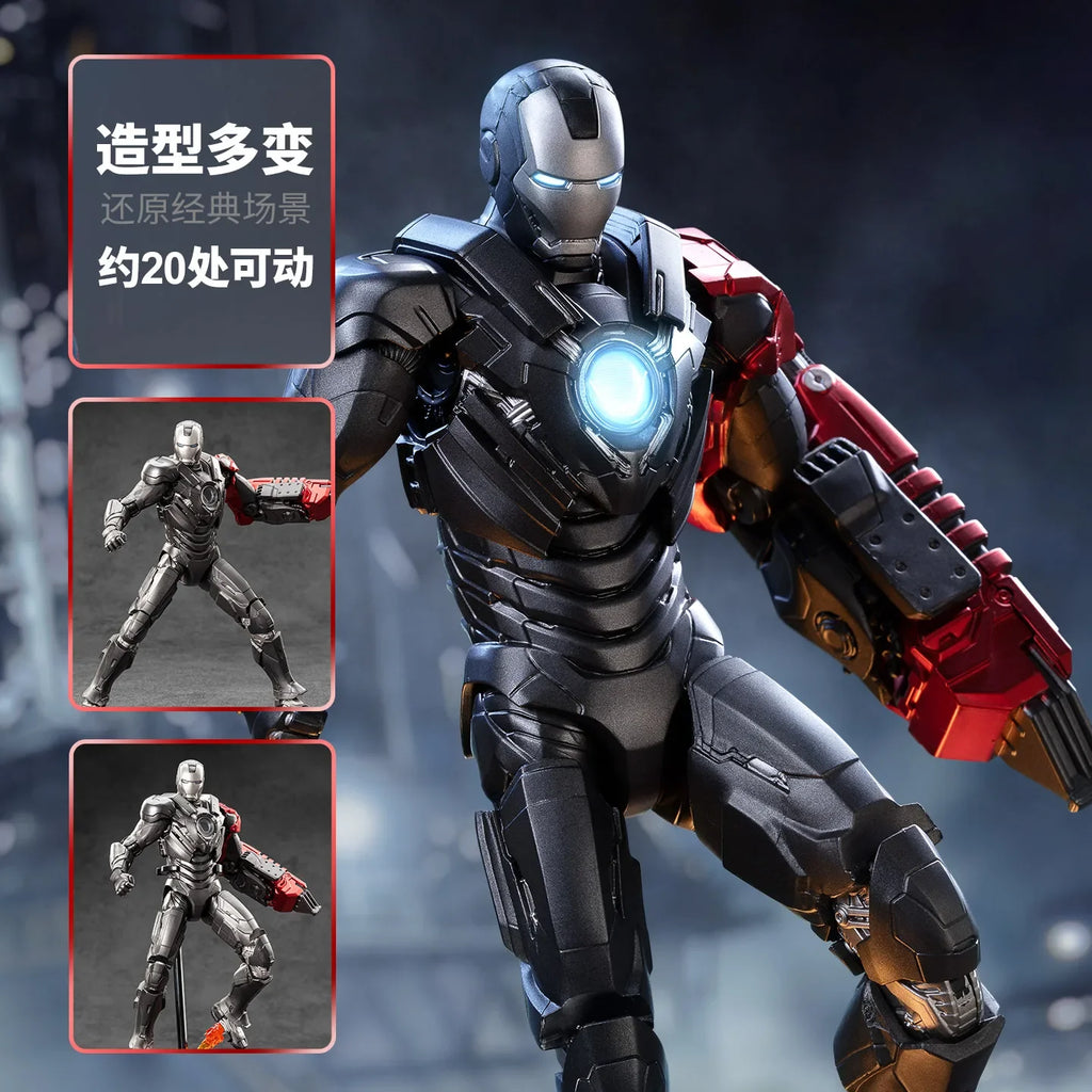 Figura de acción articulada de Iron Man MK29 de ZD Toys, ideal como regalo de cumpleaños.