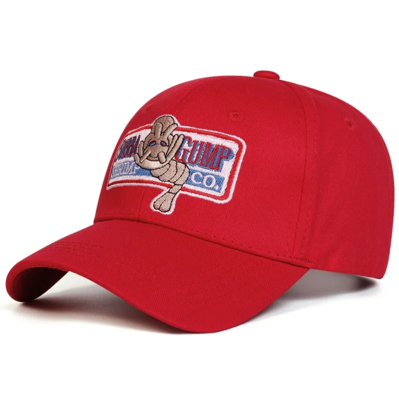 Gorra de diseño de moda de 1994, gorra de béisbol BUBBA GUMP SHRIMP para hombres y mujeres, gorra deportiva, gorra de verano, gorra informal bordada, gorras de Forrest Gump