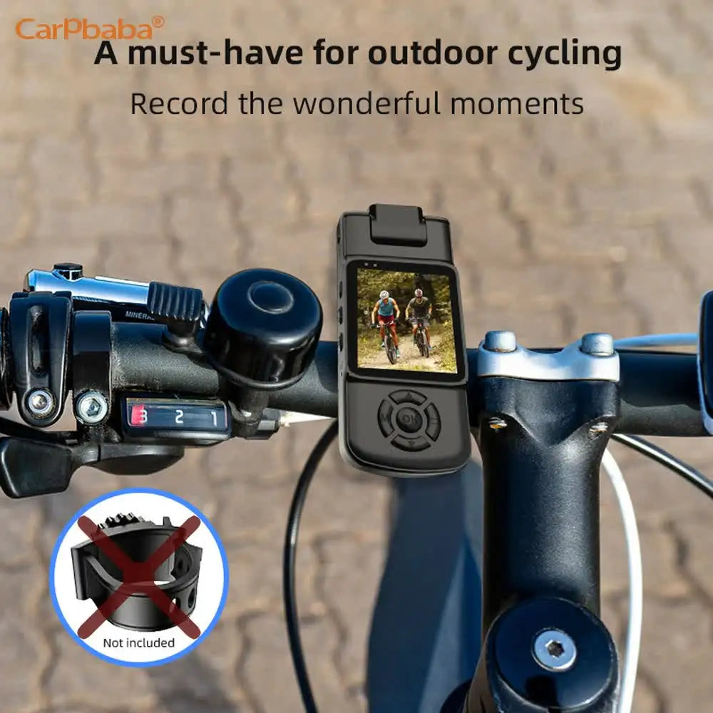 Mini Cámara Corporal KC5G 1080P HD, Cámara Deportiva con Visión Nocturna, Grabadora de Video Digital, Cámara Corporal de 1.54 Pulgadas, Videocámara Pequeña para Policía, 2MP