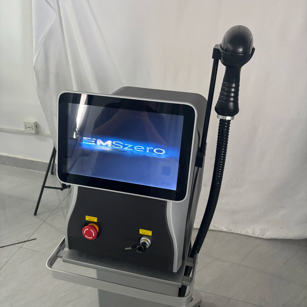 Máquina de Depilación Láser de Diodo Profesional Permanente Alexandrite de 5000W con 3 Longitudes de Onda, Titanio Frío, 808 755 1064nm para Salón