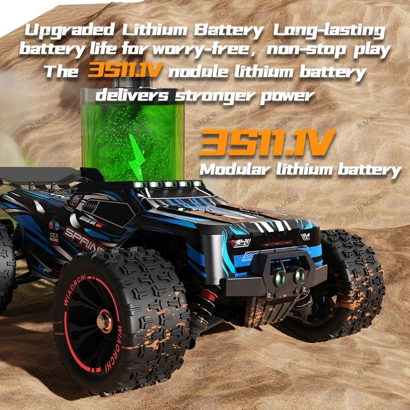 SCY 9522PRO, coche RC sin escobillas a escala 1:16, 85 km/h, alta velocidad, 4WD, coche de carreras todoterreno, coche profesional con control remoto VS SG116MAX