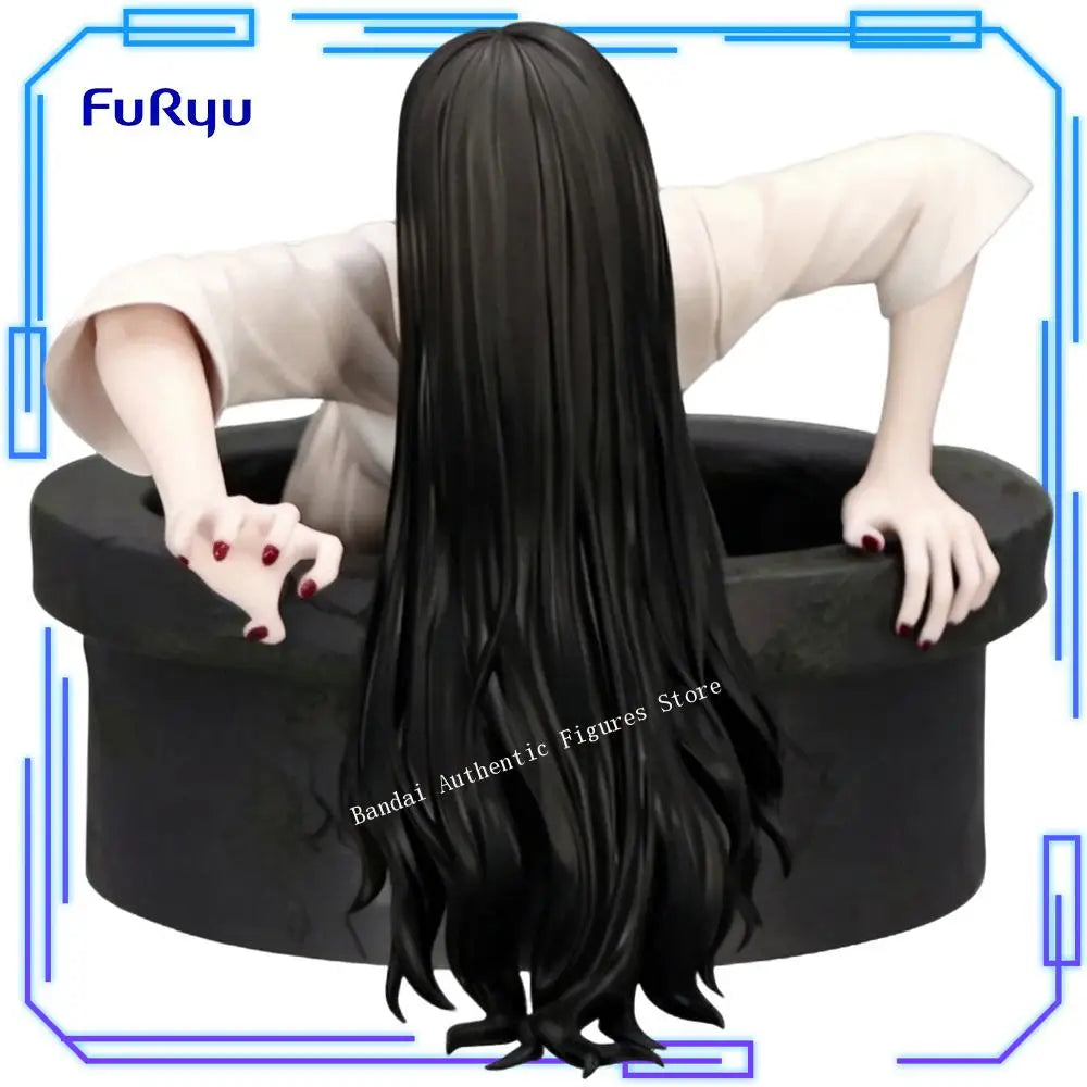 En Stock, Figura Original de FuRyu, Yamamura Sadako de 9cm, Colección de Anime, Modelo de Juguete, Figura de Noodle Stopper, Regalo de Cumpleaños