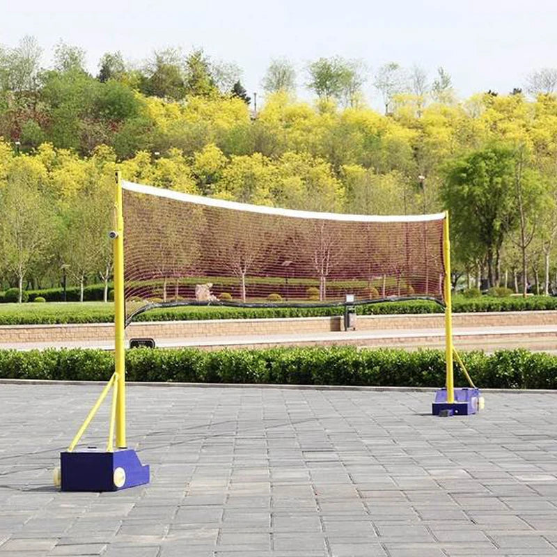 Malla de entrenamiento profesional, red de bádminton estándar, red deportiva para banda para el sudor al aire libre, reemplazo de red de tenis y voleibol, 6,2x0,64 M