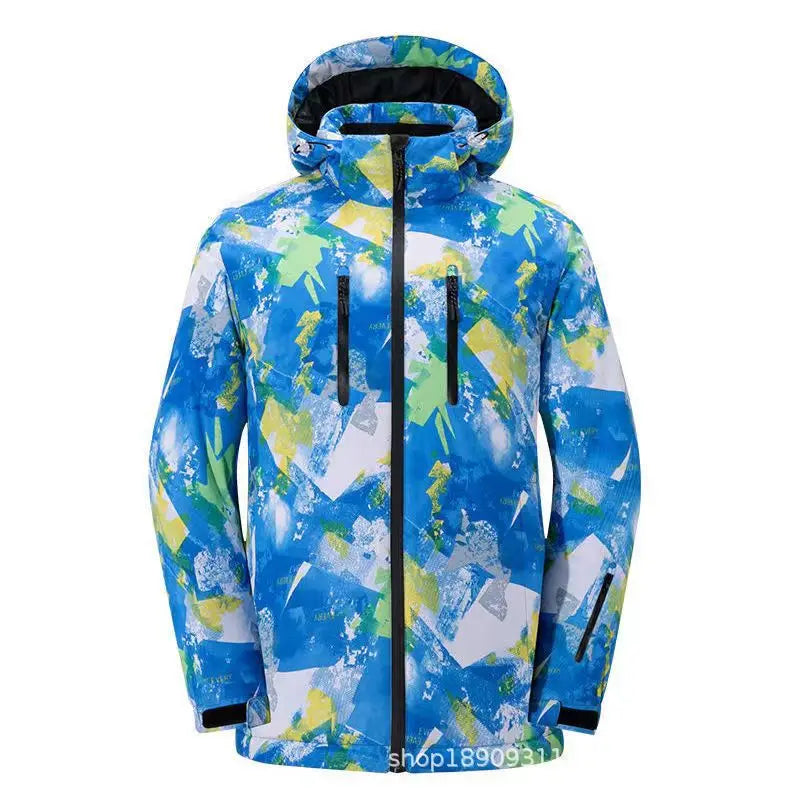 Traje de Esquí Impermeable para Hombre y Mujer, Traje de Snowboard, Ropa de Invierno, Chaqueta de Invierno, Pantalones de Esquí Cálidos para Parejas