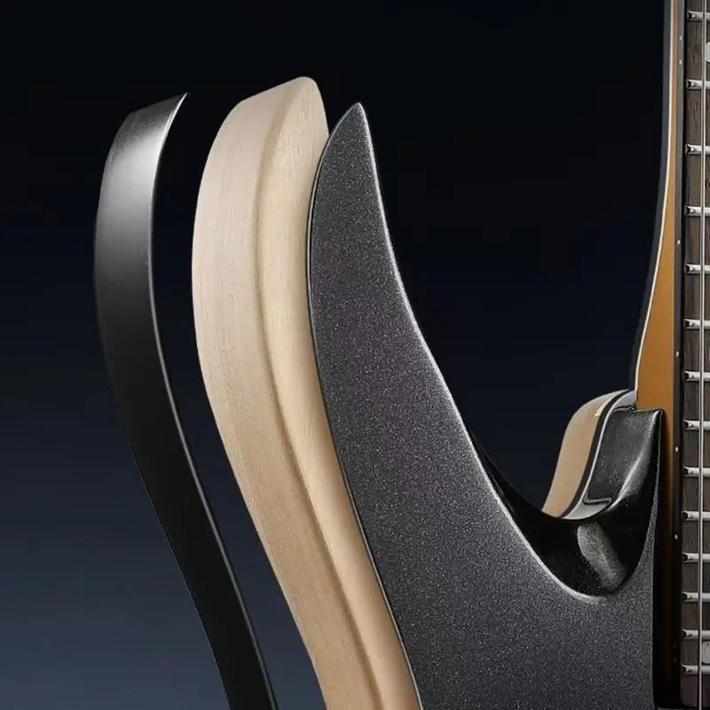 NHL-500 Guitarra eléctrica 6 sin cabeza Metal Rock portátil para principiantes/intermedios/nivel profesional avanzado