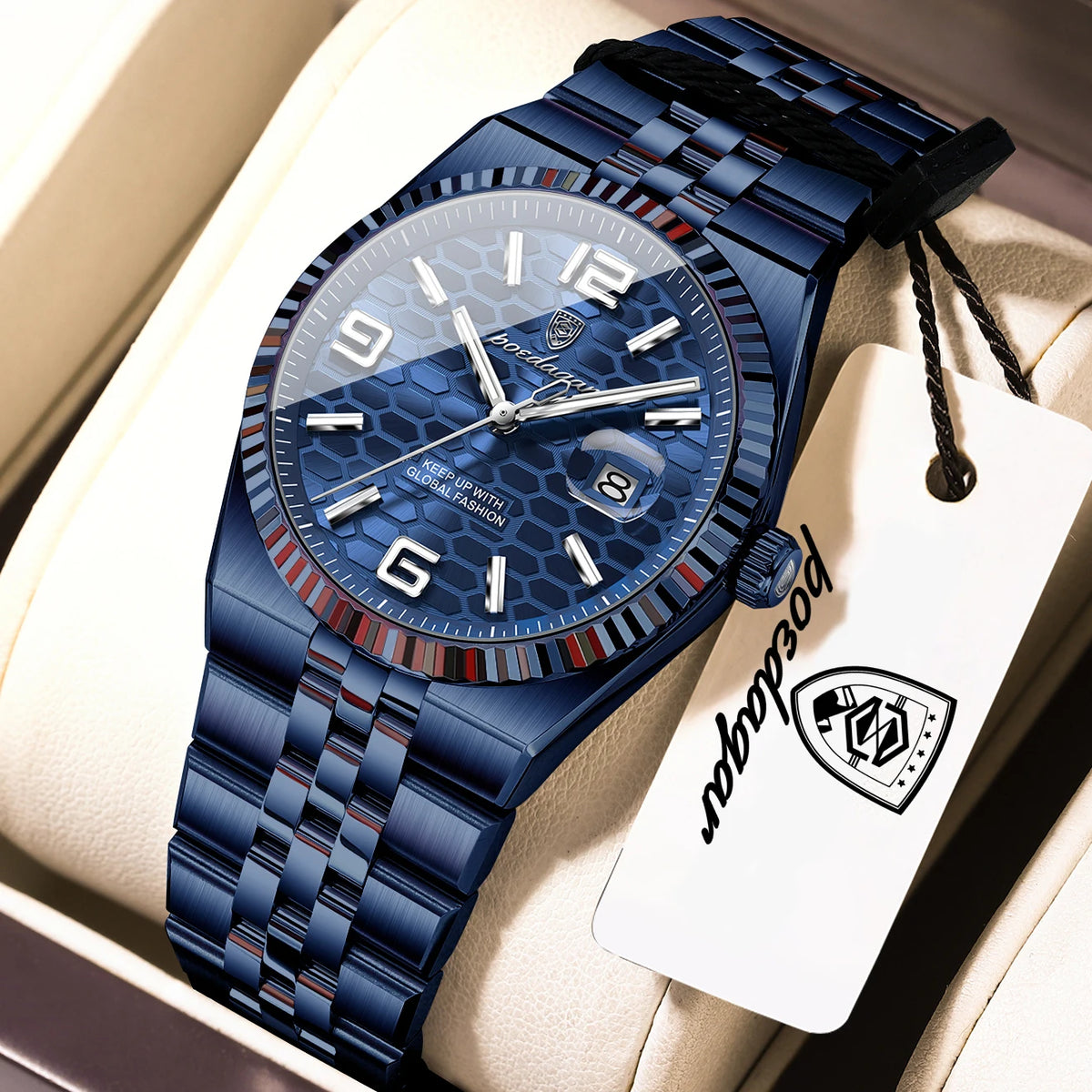 POEDAGAR Top Elegant Women's Watches Stainless Steel Date Quartz Woman Clock Luminous Waterproof Fashion Ladies Watch Reloj Gift