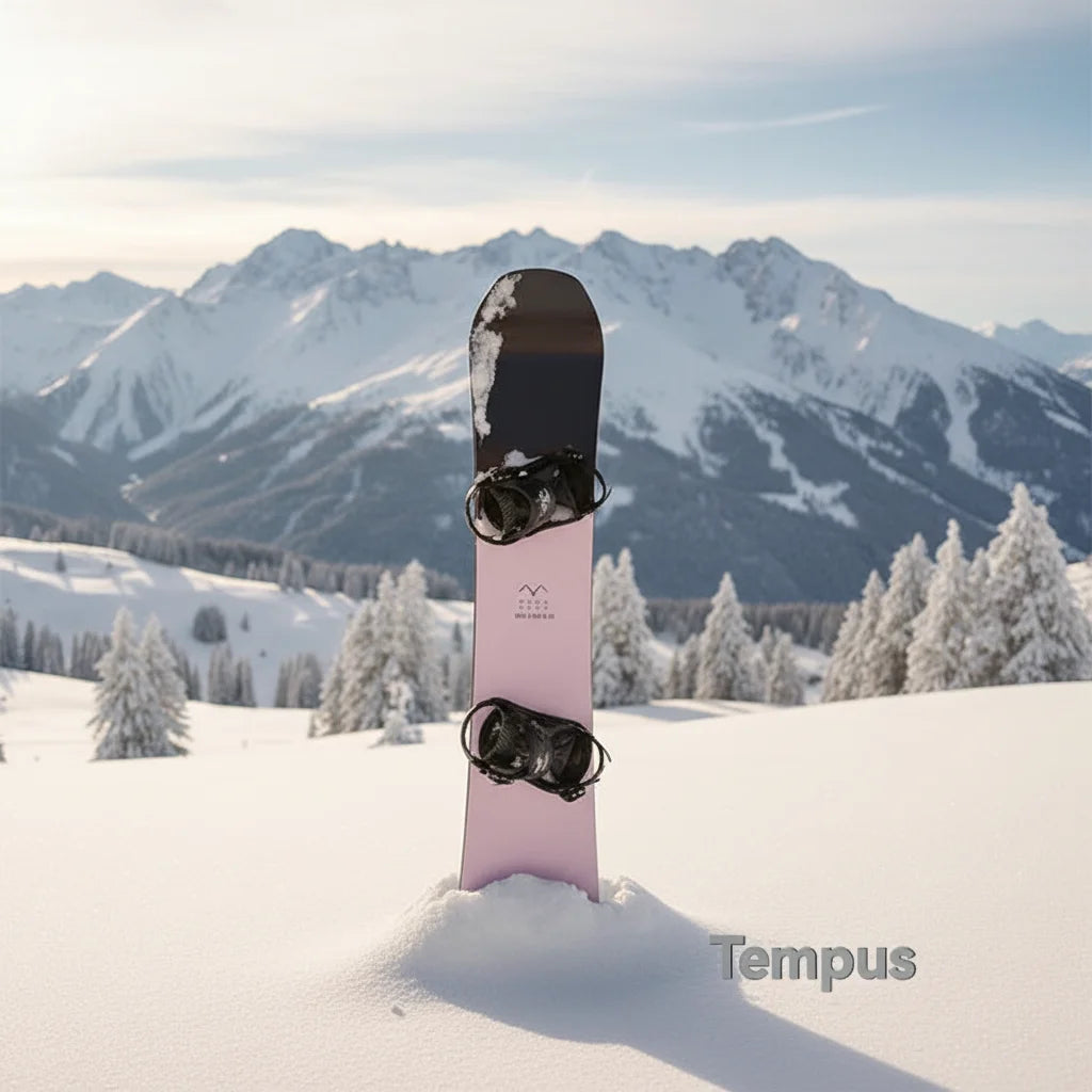 Tabla de snowboard freestyle para adultos de alta calidad, personalizada, duradera, para todo tipo de terreno, con núcleo de álamo curvado, 80 cm, para deportes de invierno.