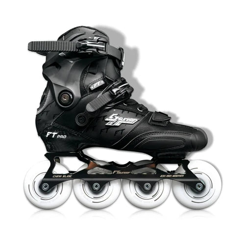 Patines de fibra de carbono Freestyle de 4 ruedas, patines de ruedas profesionales, patín de Slalom en línea para adultos