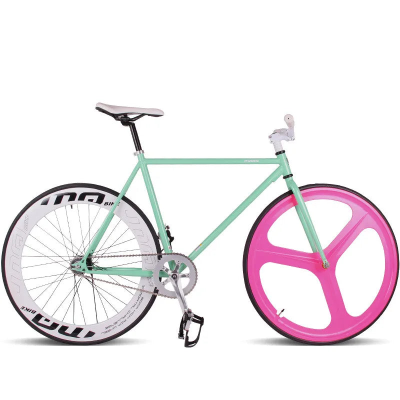 Bicicleta de piñón fijo clásica 700C / Bicicletas Fixie OEM Bicicletas de piñón fijo de acero de una sola velocidad en stock