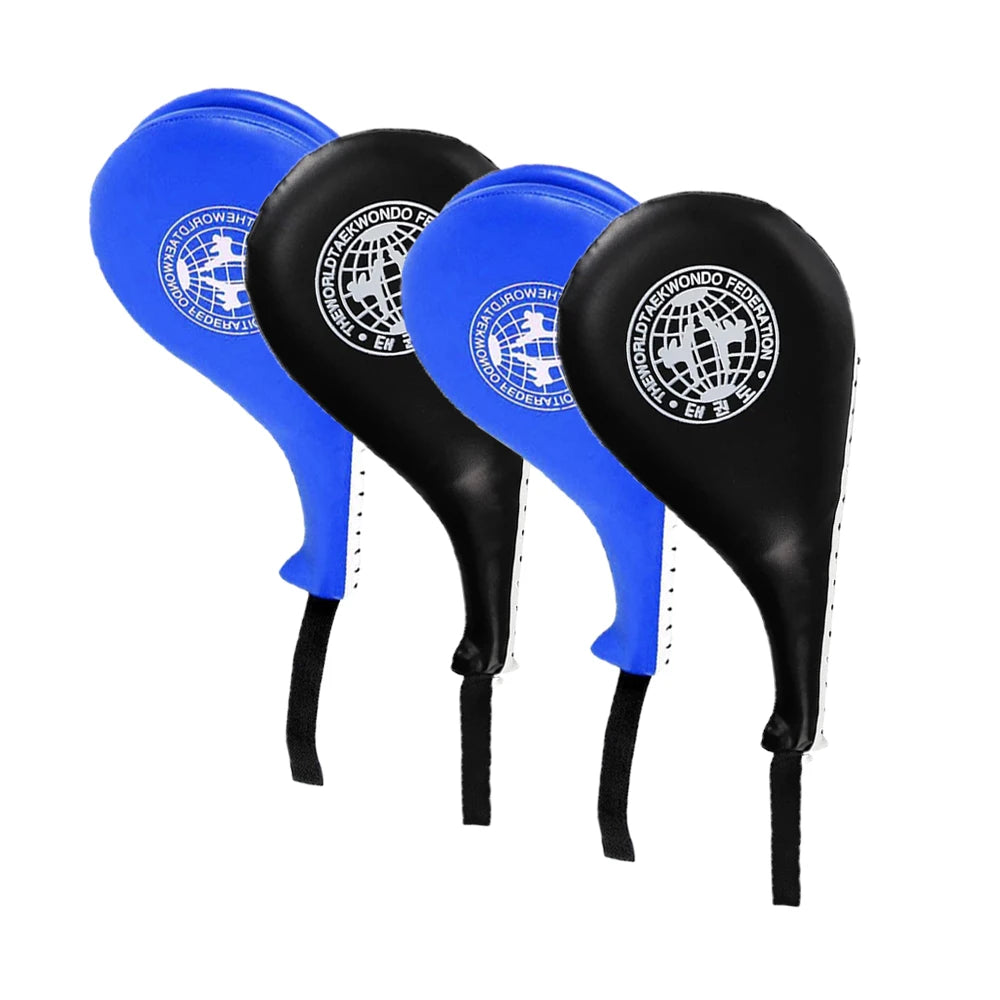 1 paquete/2 paquetes/4 paquetes de almohadillas de patadas de Taekwondo, almohadillas de objetivo de patadas duraderas para entrenamiento de golpes de artes marciales de Karate TKD