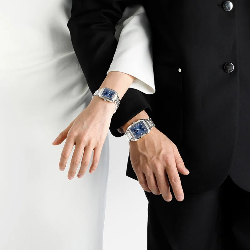 Nuevo reloj de cuarzo para hombre NAVIFORCE, resistente al agua 3ATM, reloj de aniversario, reloj de moda con visualización de fecha, correa de acero inoxidable, regalo para hombre