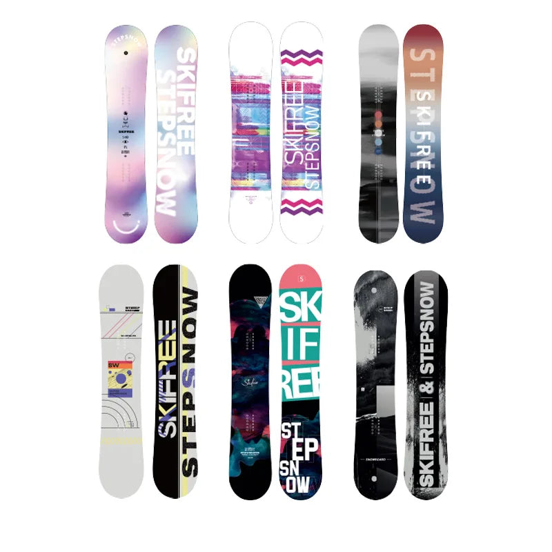 Tabla de Snowboard Híbrida All Mountain Freestyle con Camber Rocker, Núcleo de Madera de Álamo y Base Sinterizada - Duradera para Esquí/Snowboard de Invierno