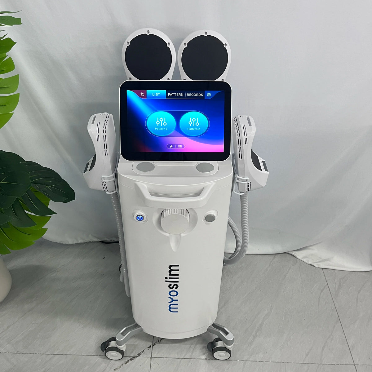 Máquina de modelado corporal MYOslim HI-EMT 8500W 20T, equipo de belleza para salones de belleza, para el desarrollo muscular, el contorno corporal y el reafirmante de la piel.