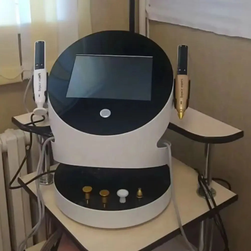 Máquina de Belleza 2 en 1 con Lápiz de Plasma de Ozono para Lifting Facial, Tensado de la Piel, Eliminación de Acné, Cicatrices y Arrugas, Instrumento Facial de Plasma