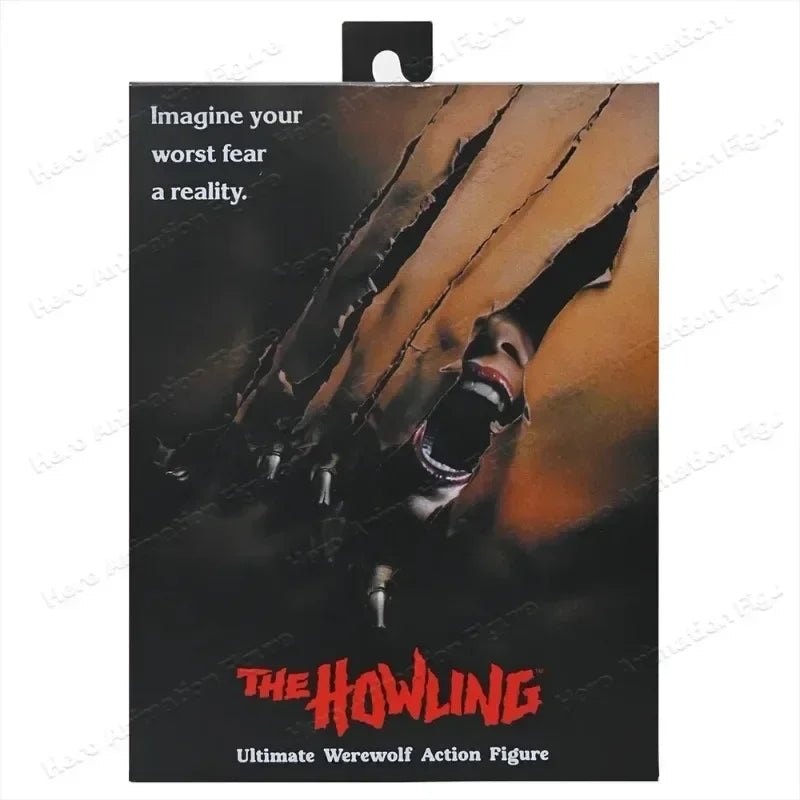 En stock: Figura de acción NECA 05100 The Howling Ultimate Werewolf, escala 7 pulgadas