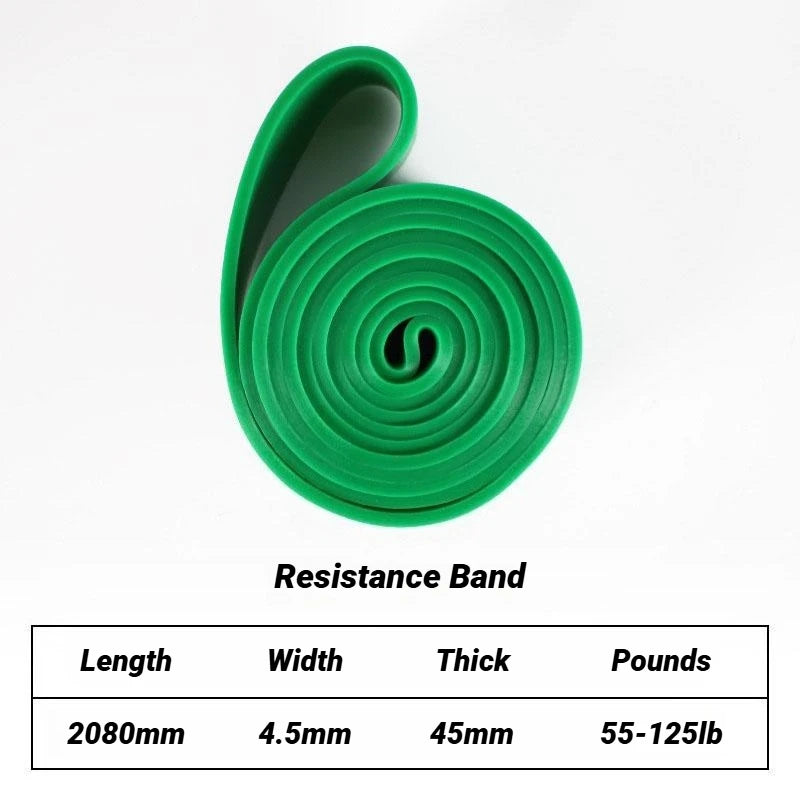 Bandas de resistencia para asistencia en dominadas, para hombres y mujeres, ejercicio en casa, estiramiento, entrenamiento de fuerza, equipo de entrenamiento, banda de yoga