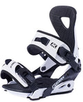 Fijaciones de Snowboard de Aleación de Aluminio con Sistema de Regulación Rápida, Talla M L para Adultos