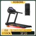 Caminadora Plegable ROBORE SF20 con Inclinación del 15%, Velocidad de 12 km/h, Carga Máxima de 136 kg, Motor Silencioso sin Escobillas de 3.0 HP, Cinta de Correr de 97×40 cm