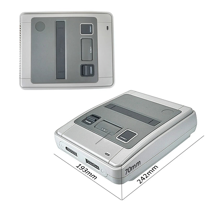 RETROAD SFC52HD Super Retro Hardware consola de juegos Play SFC/SNES cartucho de juego dos controladores gratis 350 juegos tarjeta tamaño Original