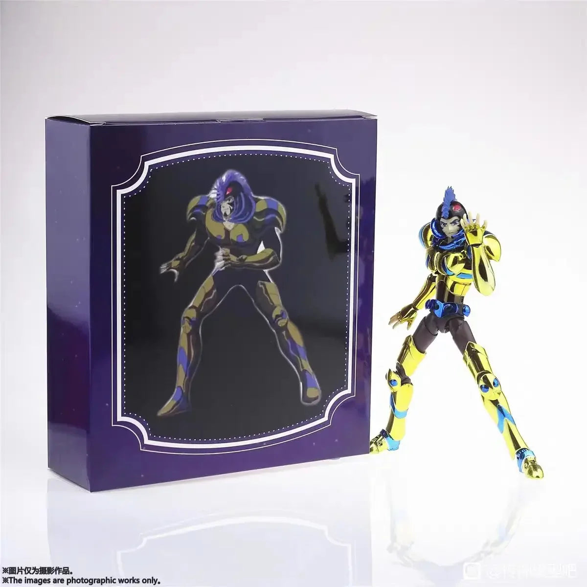 Figura de acción de los Caballeros del Zodiaco, Silver Knights, de CS Model Saint Seiya Myth Cloth EX: Centauro Babel/Arachne/Dante/Capella/Asterion