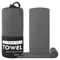 Toallas suaves de microfibra de Color sólido, juegos de toallas para deportes al aire libre, de secado rápido, para Fitness, piscina, viajes ligeros