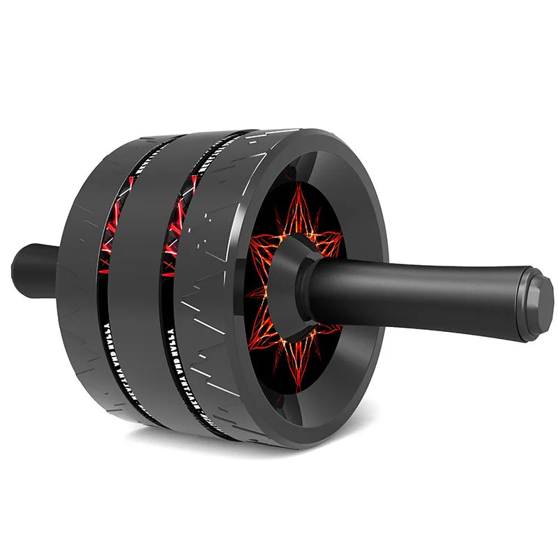 Rueda Abdominal para Ejercicios en Casa, Equipo de Entrenamiento para Abdominales y Core con Accesorios de Rodillera, Rueda Abdominal para Entrenamiento de Fuerza de Cuerpo Completo