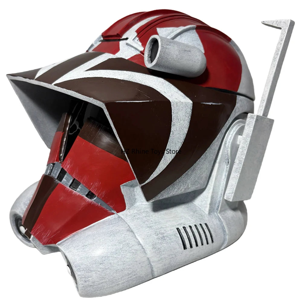 SW Clone Arc Commander Captain Vaughn Helmet Star Clone Trooper Wars Helmet Cosplay Deluxe Halloween Collectible Prop TK065